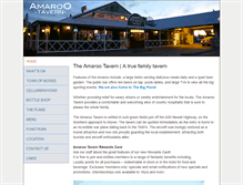 Tablet Screenshot of amarootavern.com.au